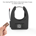 2G 4G GPS Real-time Tracker RFID card Sharing bicycle Smart Lock with  Anti -theft Alarm